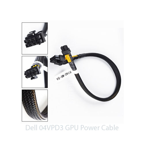 Dell 04VPD3 GPU Power Cable | Graphics Card Power Adapter | PowerEdge R740 Server OEM Cable
