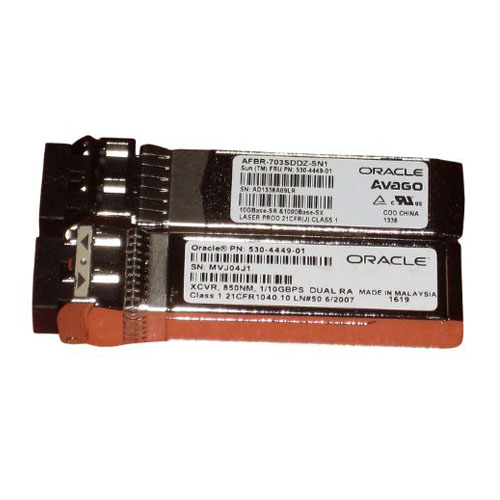 Oracle Sun 530-4449-01 10Gb SFP+ Transceiver | 10GBASE-SR 850nm MMF LC Optical Module
