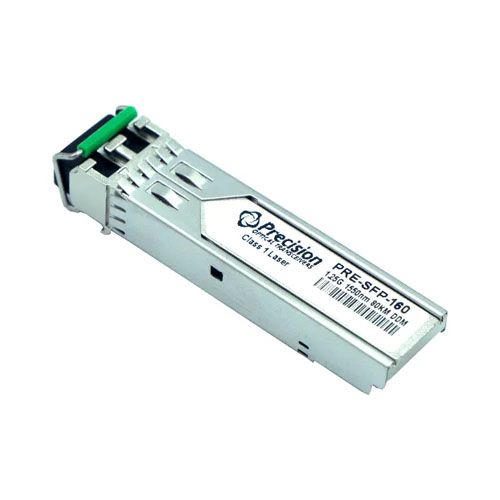 Precision Optical PRE-SFP-SX-CSCO 1.25Gb SFP Transceiver | 850nm MMF | Cisco Compatible Gigabit Optical Module