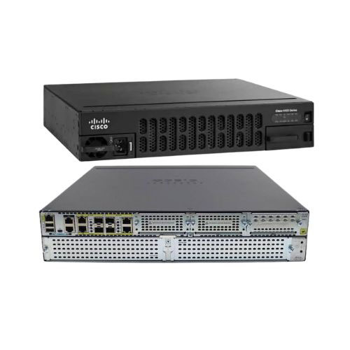 Cisco ISR4451-X-V/K9 Enterprise Voice & Security Router | ISR 4000 Series | Modular WAN Router | 2 Gbps Throughput | VoIP Ready | Rackmount Router