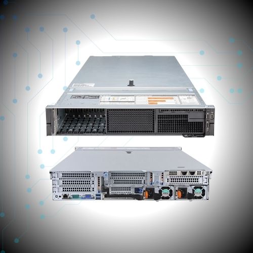 Dell PowerEdge R740 SFF Rack Server | Dual Intel Xeon Scalable Processors | 2U Enterprise Server | Small Form Factor Storage | Virtualization Ready