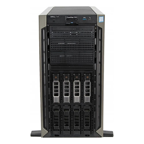 Dell PowerEdge T340 LFF Tower Server | Intel Xeon E-2200 Processor | Large Form Factor Storage Server | SMB Business Solution