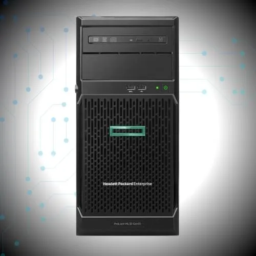HPE ProLiant ML30 Gen10 4U LFF Tower Server | Intel Xeon E-2100/E-2200 Processors | Entry-Level Business Server | Enterprise Storage Platform