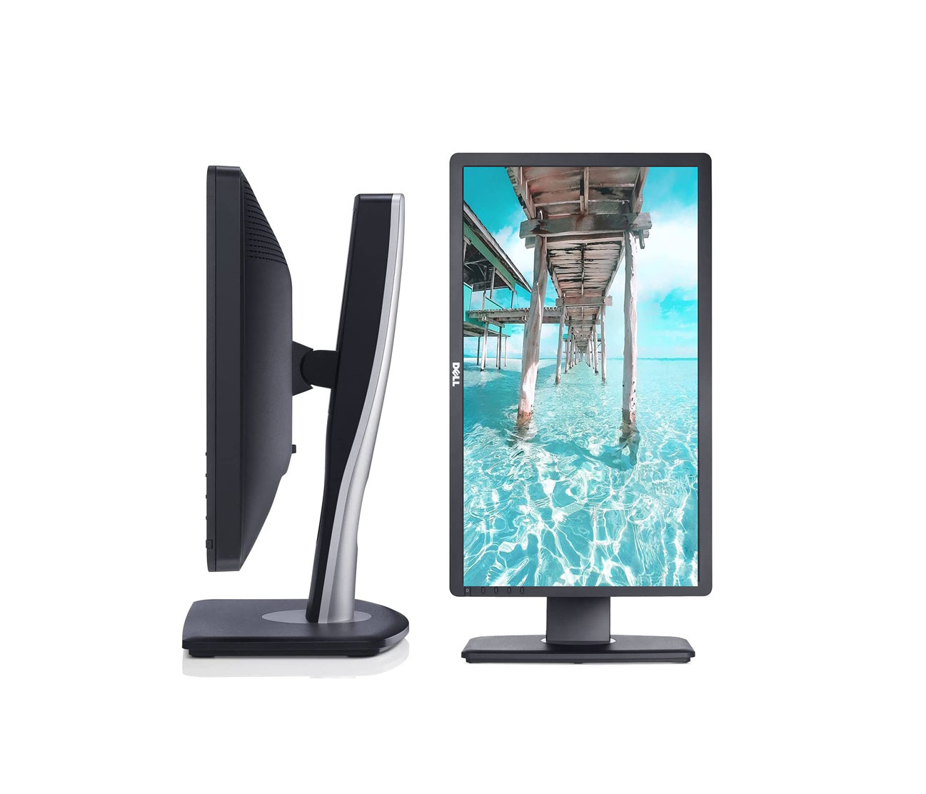 Dell P2213T 22-Inch LED Monitor | 1680 × 1050 Resolution | Ergonomic Business Display | Black