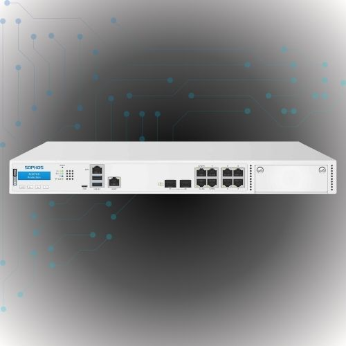 Sophos XGS 2100 Rev.1 Network Security Firewall Appliance | 1U Rackmount | 8-Port Gigabit + 2 SFP | Xstream Protection