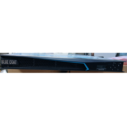 Blue Coat ProxySG S400 Security Appliance | Secure Web Gateway | WAN Optimization Platform | Enterprise Network Security Solution
