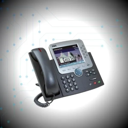 Cisco 7970 Color Touchscreen IP Phone | Enterprise VoIP Business Telephone | Multi-Line Office Phone