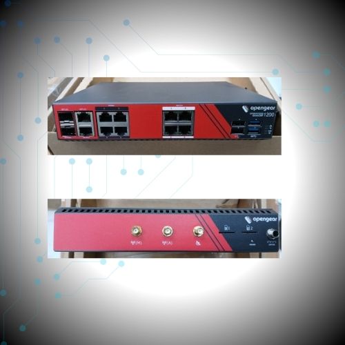 Opengear OM1204-4E | 4-Port Console Server | 4x GbE + 2x SFP | Smart OOB Management