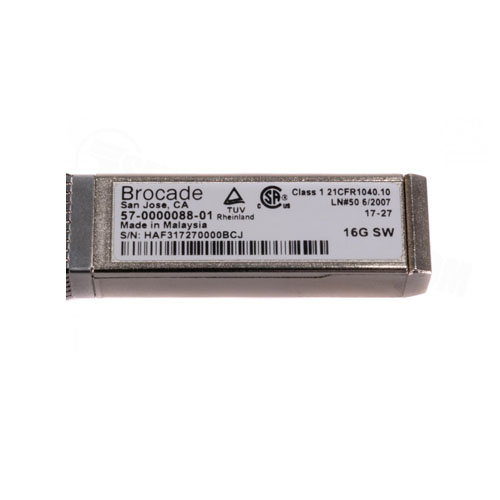 Brocade 57-0000088-01 -16Gb Fibre Channel SFP+ Transceiver | 850nm MMF | XBR-000192 XBR-000193