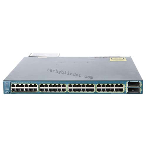 Cisco Catalyst 3560E-48PD-S Managed Switch