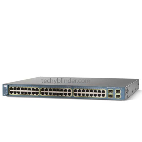 Cisco Catalyst 3560G 48-Ports 10-100-1000 PoE Manageable Switch