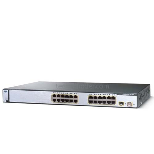 Cisco Catalyst 3750-24PS-S 24 Port Managed Switch