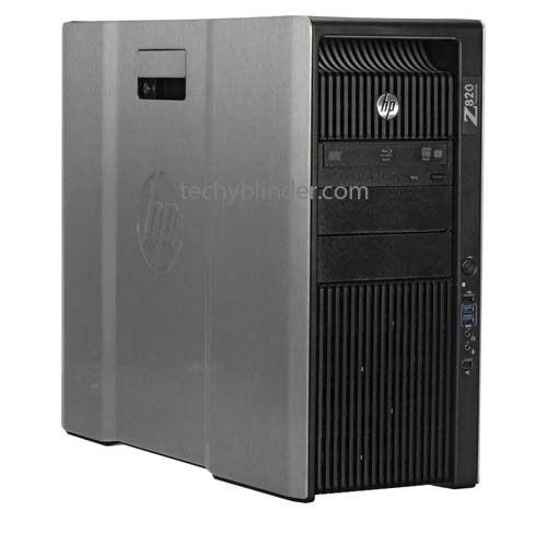 HP Z820 Workstation front view