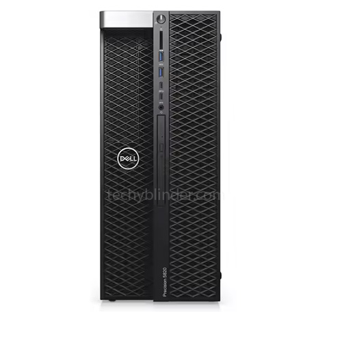 dell precision 5820 front view