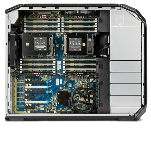 hp z8 workstation inside view