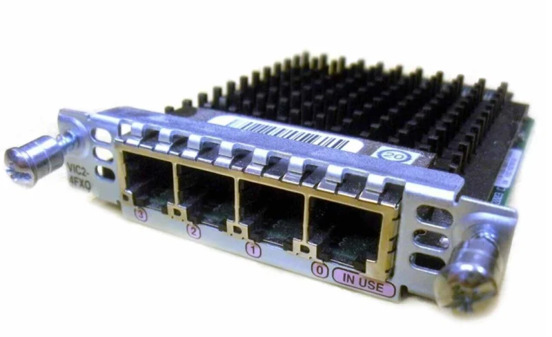 Cisco VIC2-4FXO Four-Port Voice Interface Card - FX