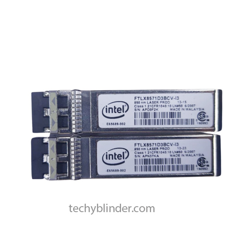 Intel FTLX8571D3BCV-l3 10Gb SFP Transceiver