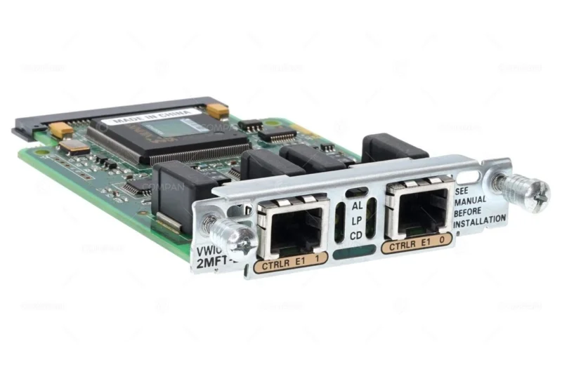 Cisco VWIC-2MFT-E1 Dual Port Voice WAN Interface Card